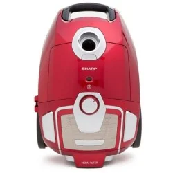 Sharp Can/1800W/Bag/Hepa/Telescopic - Red